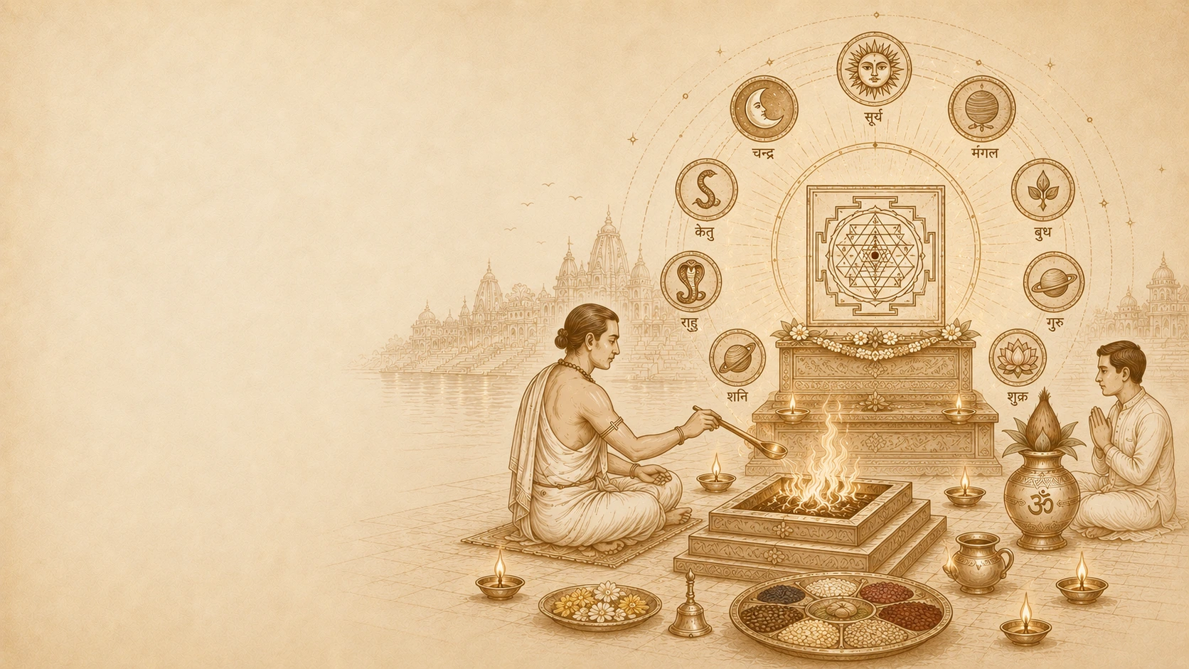 Masa Navagraha Shanti Puja